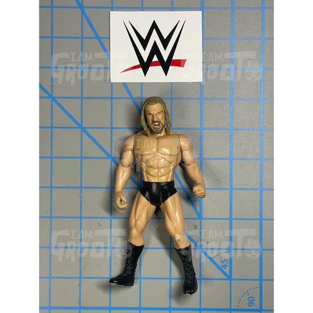 WWE HHH Triple H Action Figure Havoc Unleashed 2005 Jakks Pacific Hunter Hearst